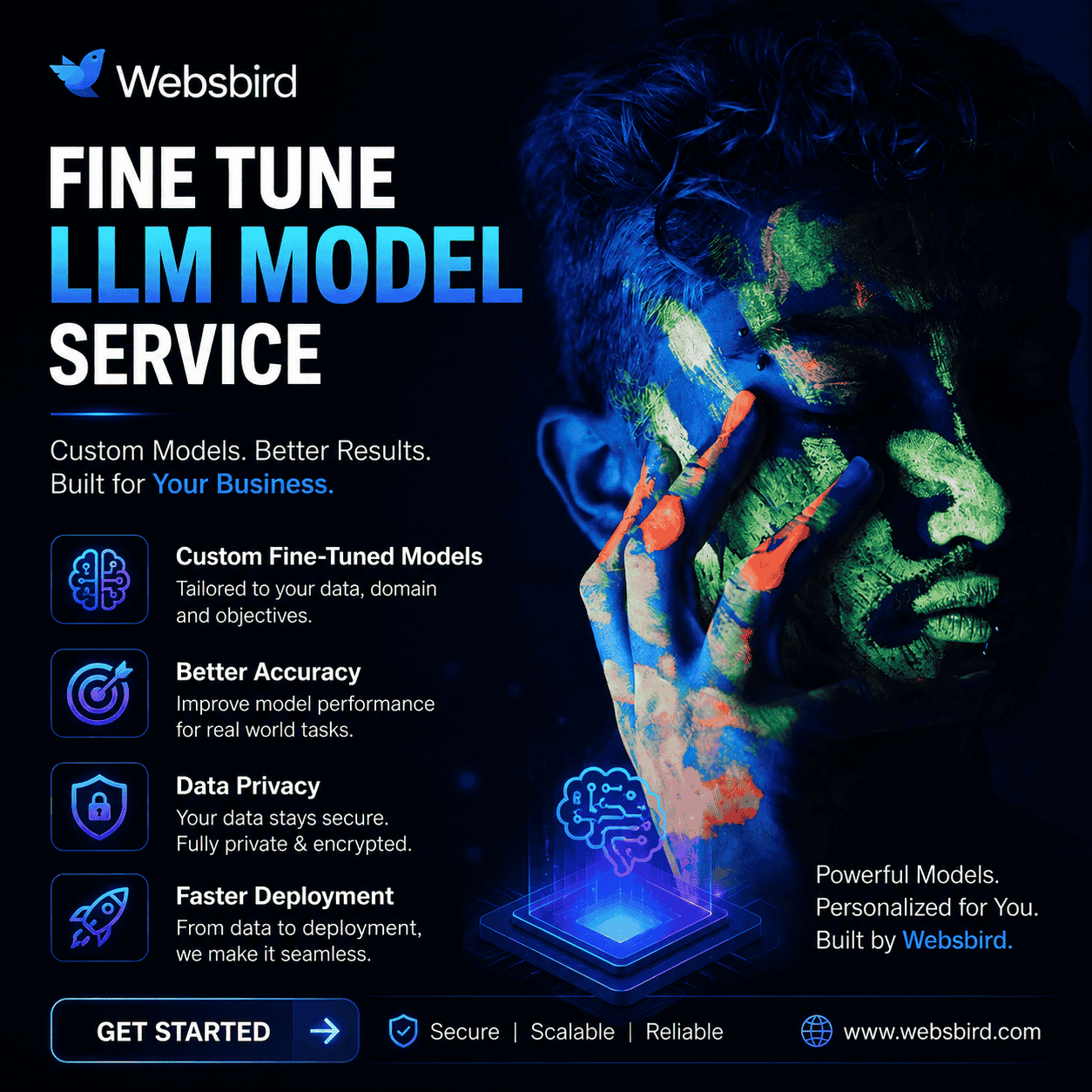 Websbird - Fine tune your AI Models